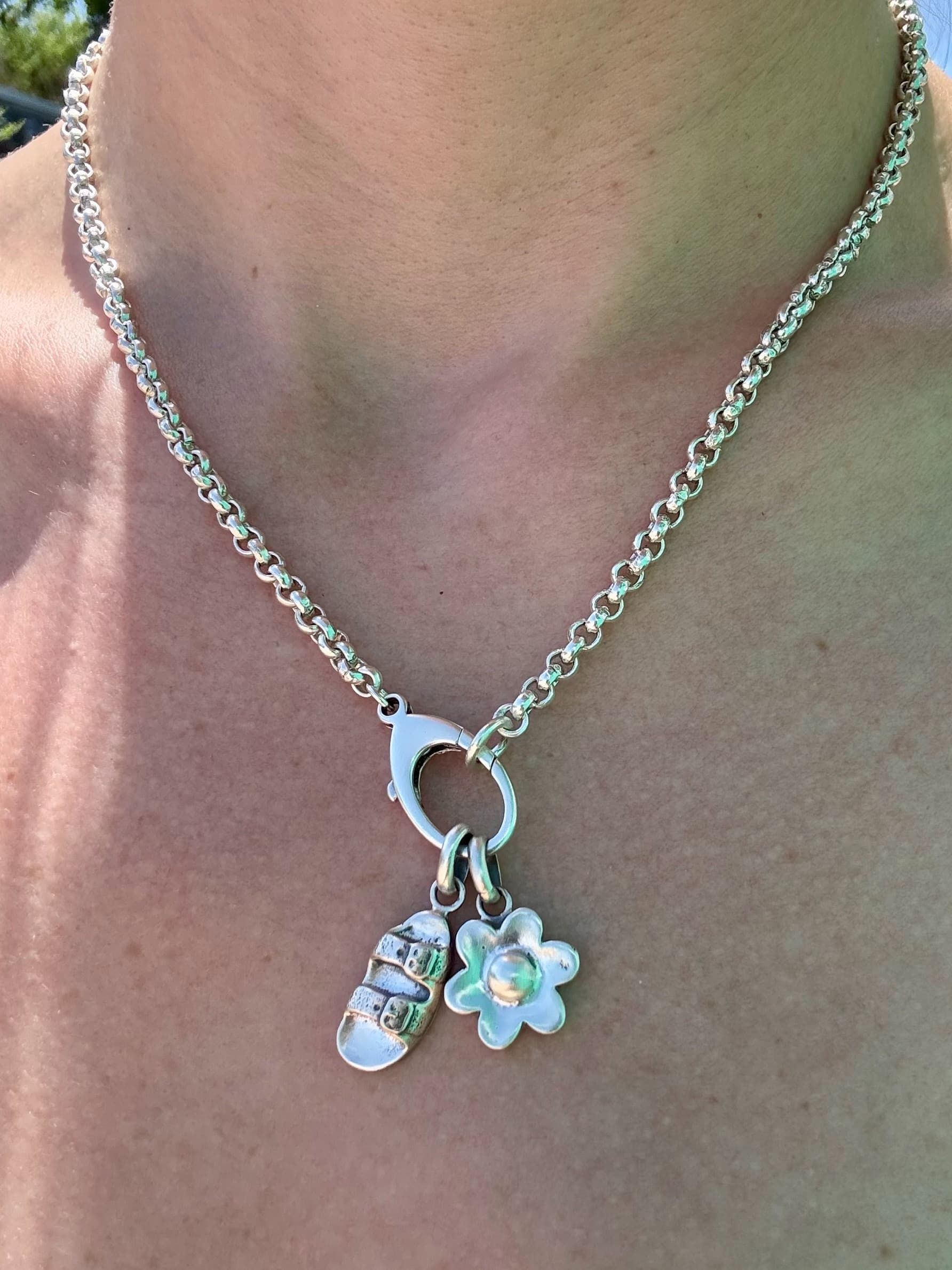 Rolo Charm Chain